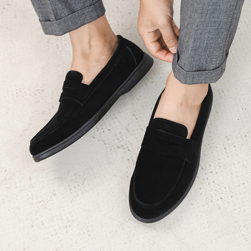 Streetwear Brand Luxury - Genuine Leather Men Casual Shoes Luxury