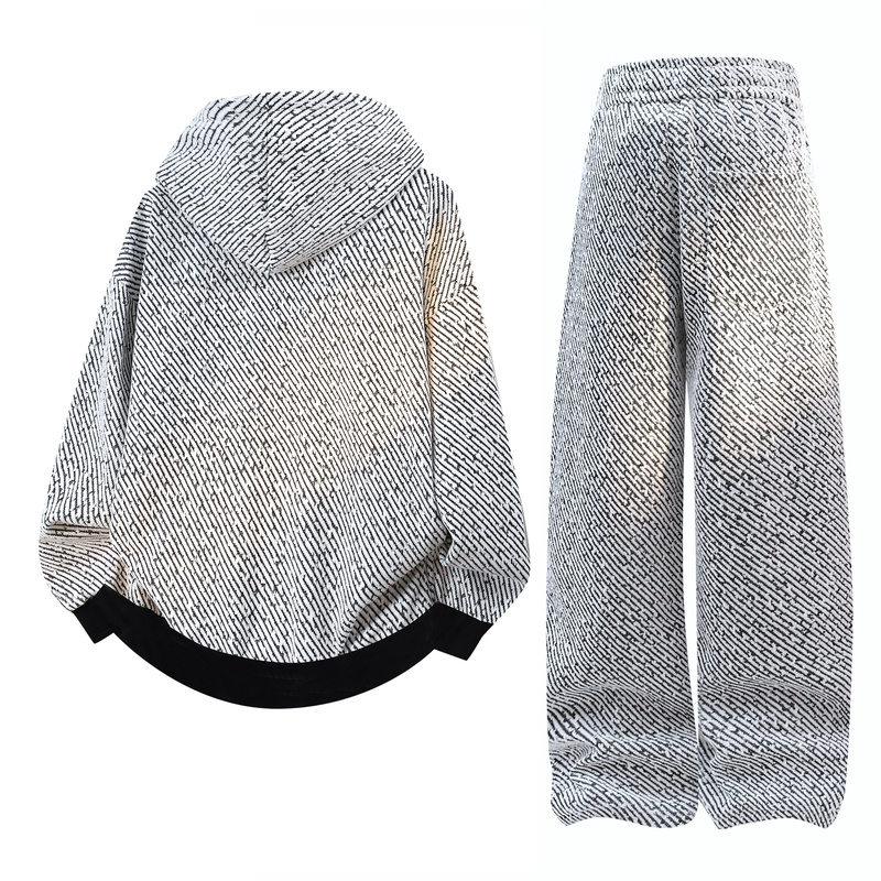 Men's Casual 2-Piece Sportswea - Streetwear Zipper บทวิจารณ์และราคา