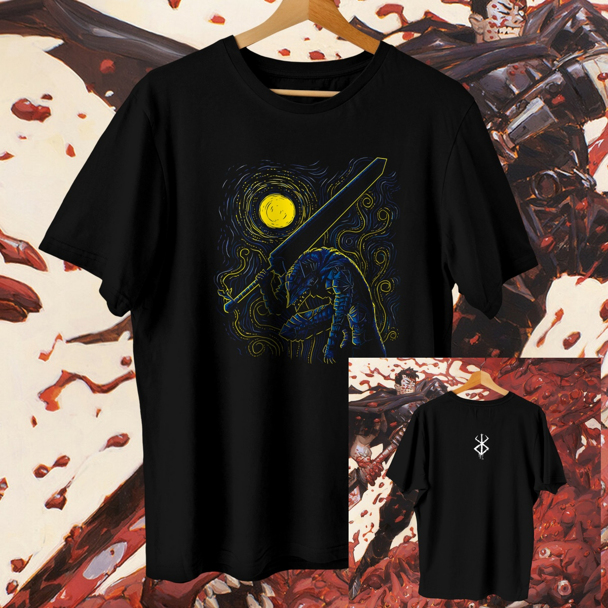 Berserk Brand of Sacrifice Min - Streetwear Brand Tees บทวิจารณ์และราคา
