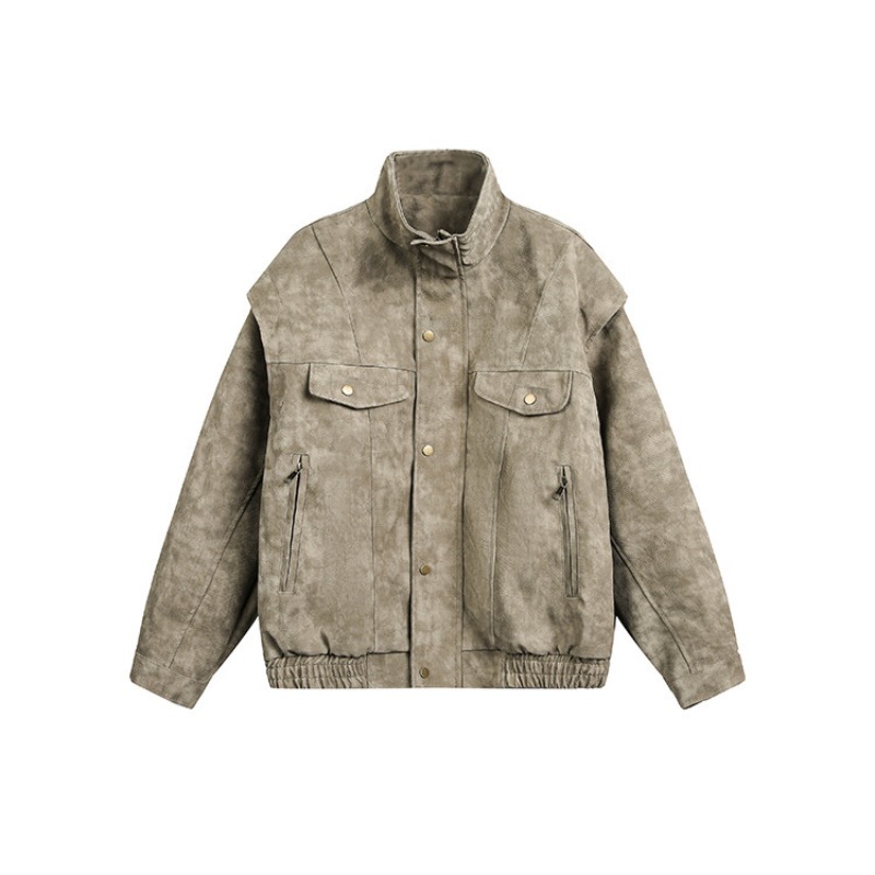 Cool Stylish Pu Leather Trendy - Streetwear Brand Niche บทวิจารณ์และราคา