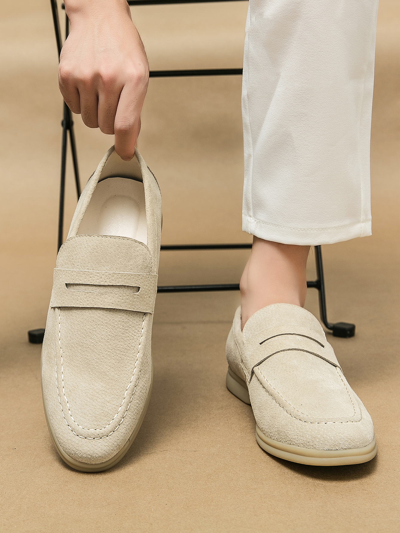 Men's Luxury Brand Genuine Lea - Streetwear Brand Luxury บทวิจารณ์และราคา
