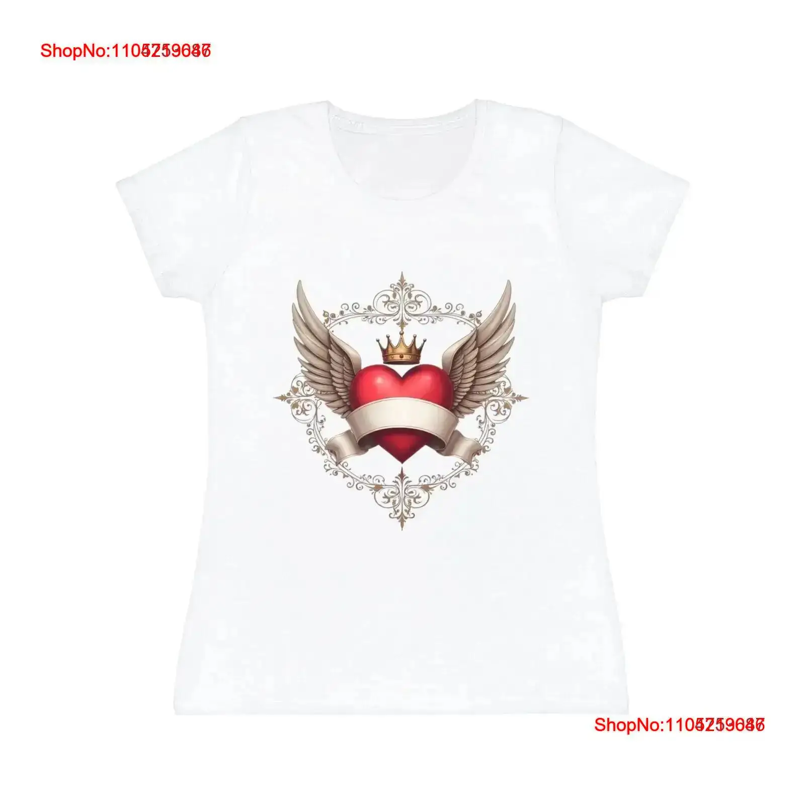 T Shirt for WOMEN heart and wi - Streetwear Brand Heart บทวิจารณ์และราคา