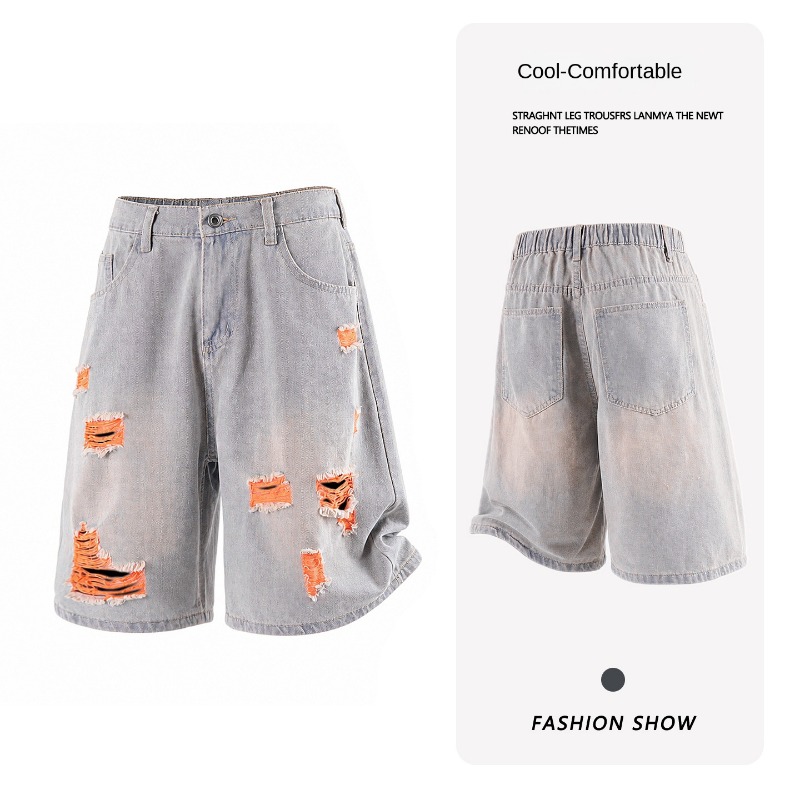 Summer New Latest Trendy Brand - Streetwear Brand Jorts บทวิจารณ์และราคา