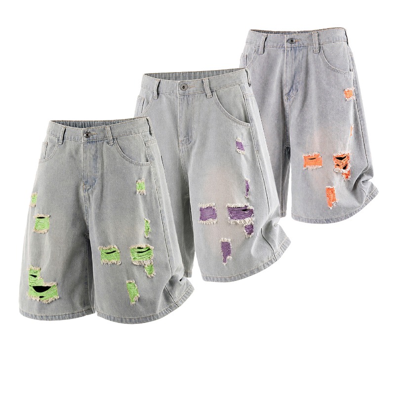 Summer New Latest Trendy Brand - Streetwear Brand Jorts บทวิจารณ์และราคา