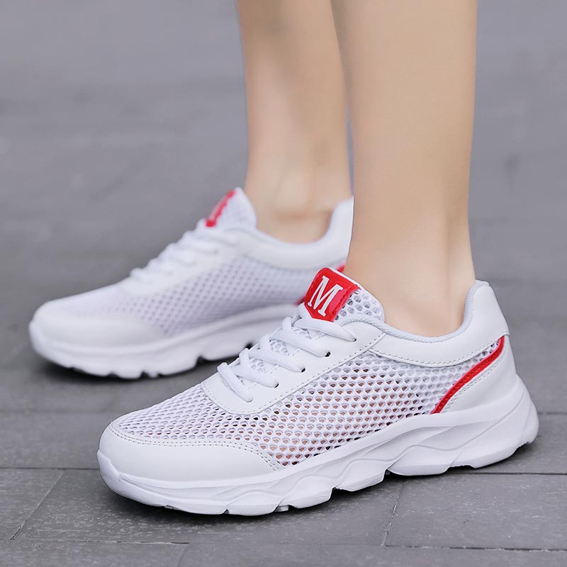 Summer Breathable Sneakers Wom - Streetwear Brand From Japan บทวิจารณ์และราคา