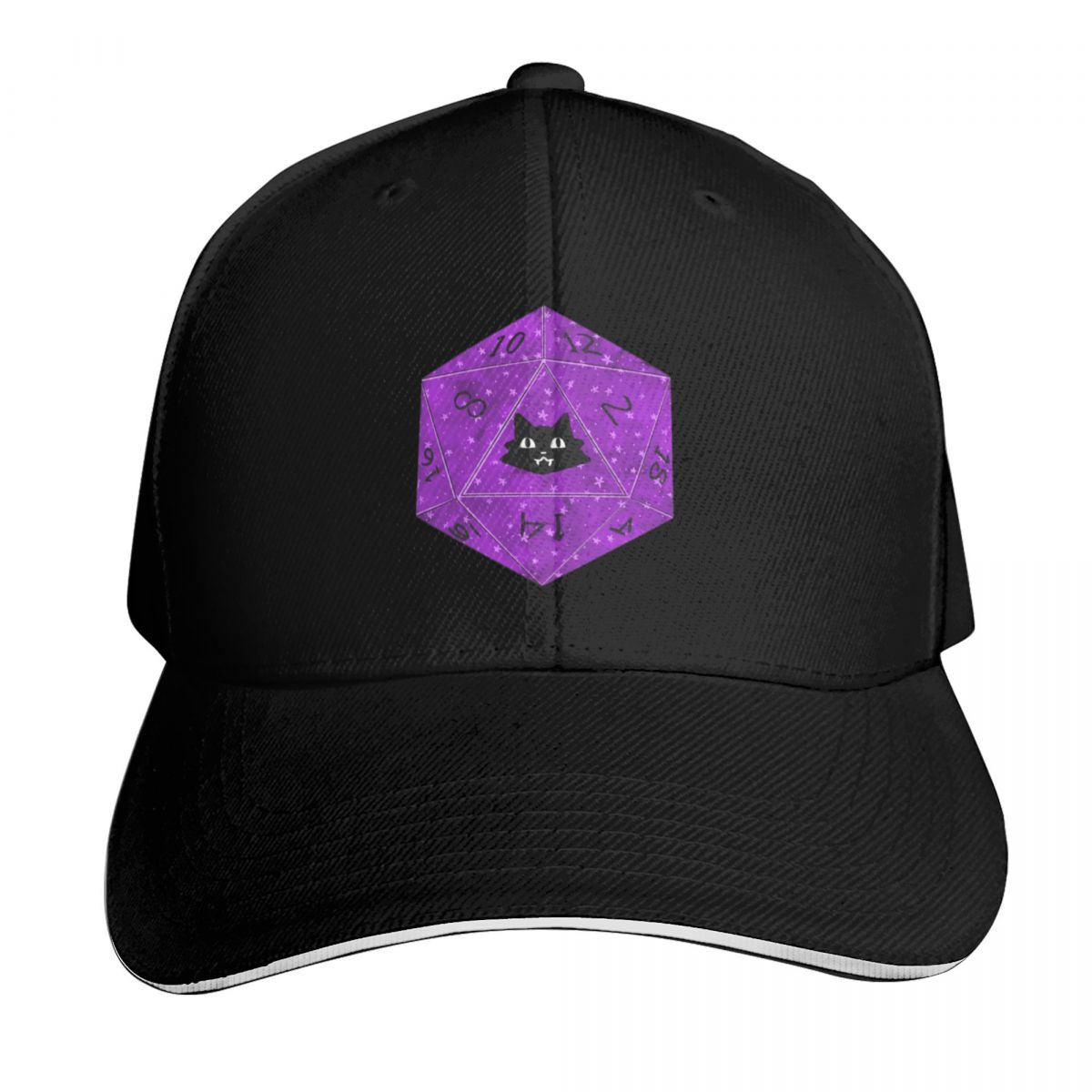 D20 black cat Baseball Cap Bra - Streetwear Brand Cat บทวิจารณ์และราคา