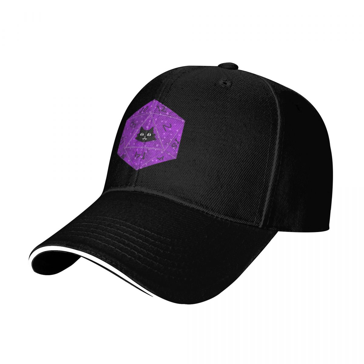 D20 black cat Baseball Cap Bra - Streetwear Brand Cat บทวิจารณ์และราคา
