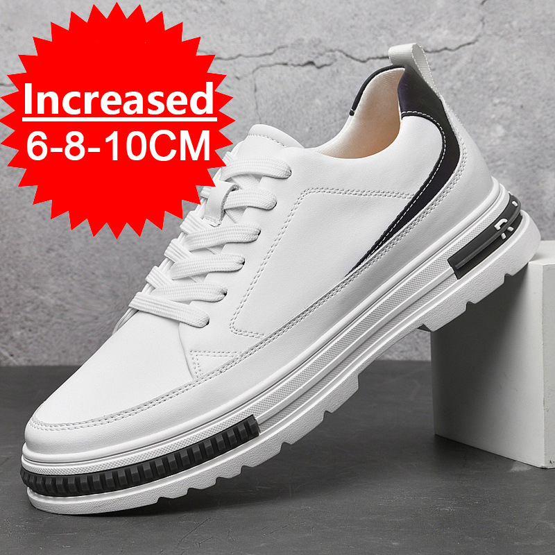New Men Elevator Shoes Height  - Streetwear Brand Luxury บทวิจารณ์และราคา