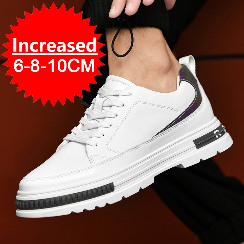 New Men Elevator Shoes Height  - Streetwear Brand Luxury บทวิจารณ์และราคา