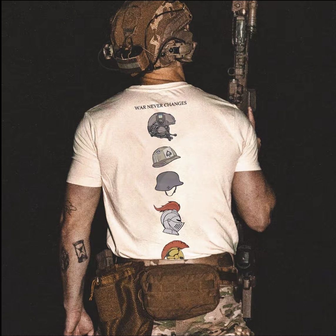 Helmet Evolution History Ameri - Streetwear Brand Tees บทวิจารณ์และราคา