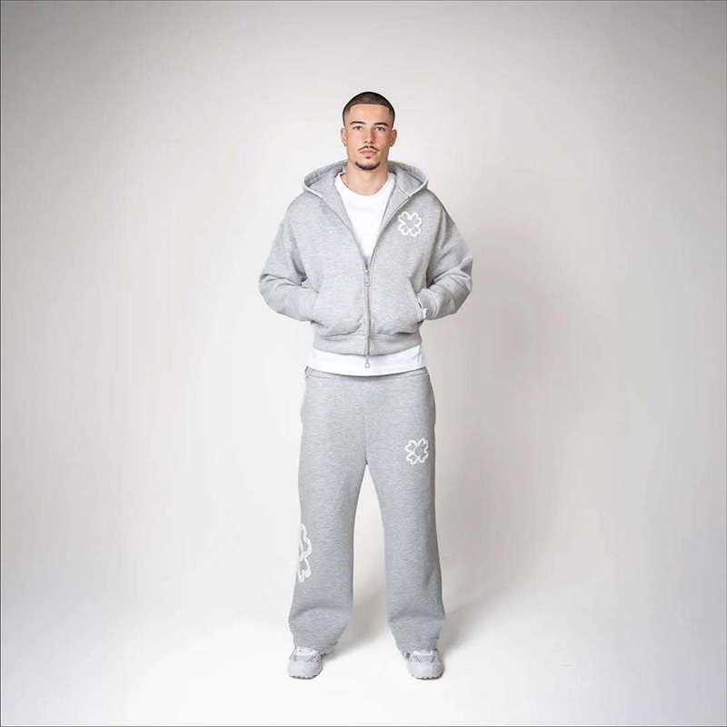 Spring Autumn Oversized 4 Leaf - Streetwear Zipper บทวิจารณ์และราคา