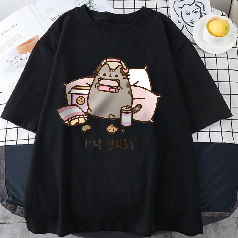 new Sorry I'M Busy Cat Playing - Streetwear Brand Cat บทวิจารณ์และราคา