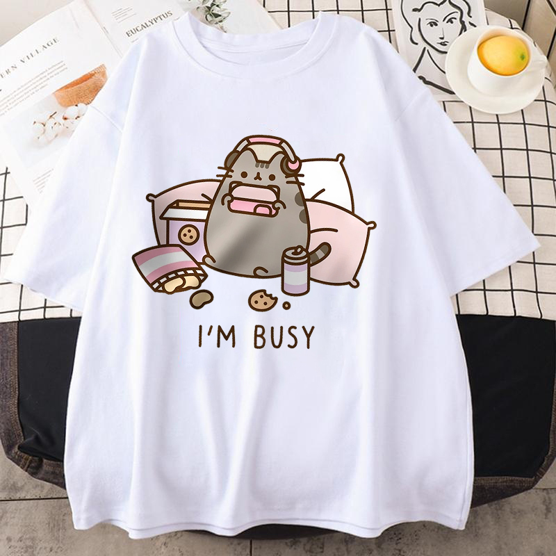 new Sorry I'M Busy Cat Playing - Streetwear Brand Cat บทวิจารณ์และราคา