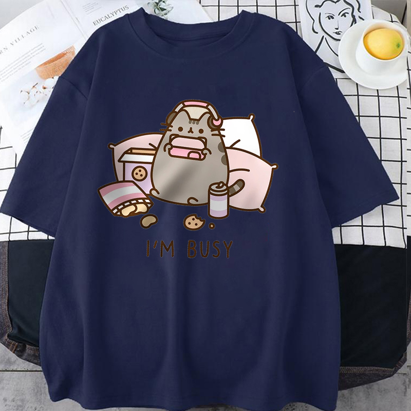new Sorry I'M Busy Cat Playing - Streetwear Brand Cat บทวิจารณ์และราคา