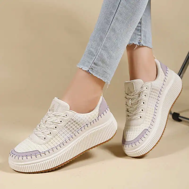Brown Shoes Woman Flats Autumn - Streetwear Brand Expensive บทวิจารณ์และราคา