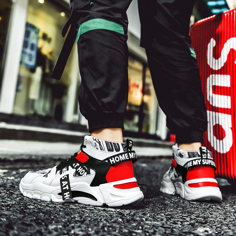 Large Size High Top Chunky Man - Streetwear Brand From Japan บทวิจารณ์และราคา