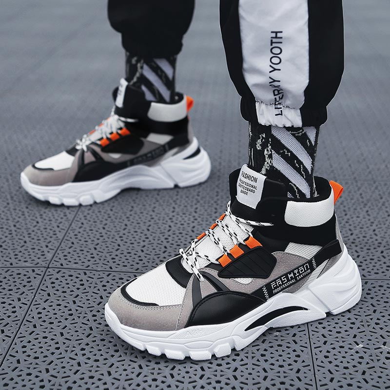 Hightop Summer Men's Sport Sho - Gothic Streetwear Brand บทวิจารณ์และราคา