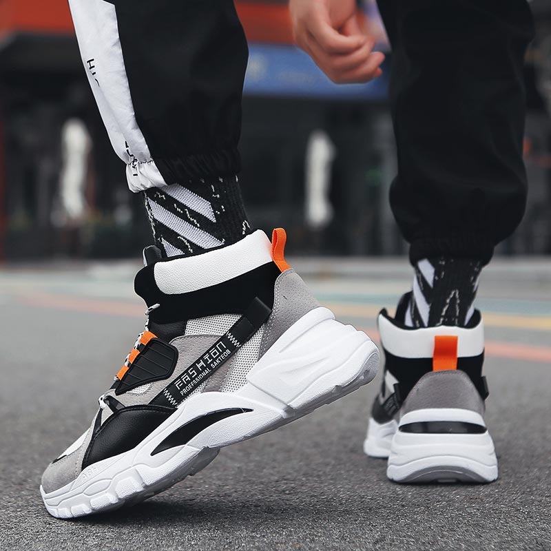 Hightop Summer Men's Sport Sho - Gothic Streetwear Brand บทวิจารณ์และราคา