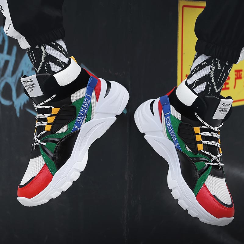 Hightop Summer Men's Sport Sho - Gothic Streetwear Brand บทวิจารณ์และราคา