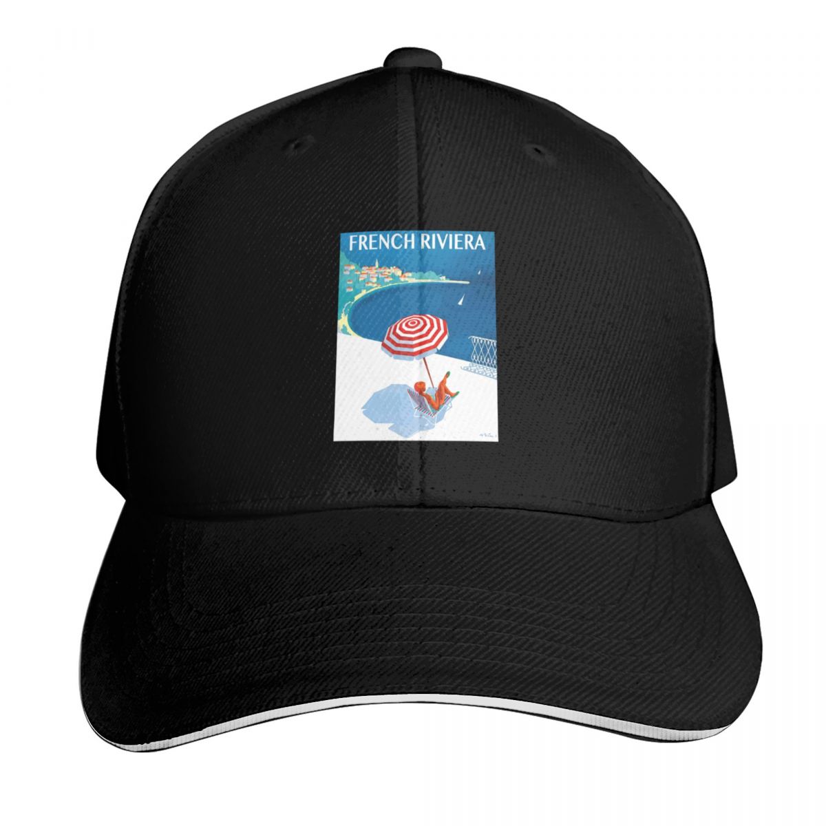 French Riviera 1954 Vintage Tr - Streetwear Brand Poster บทวิจารณ์และราคา