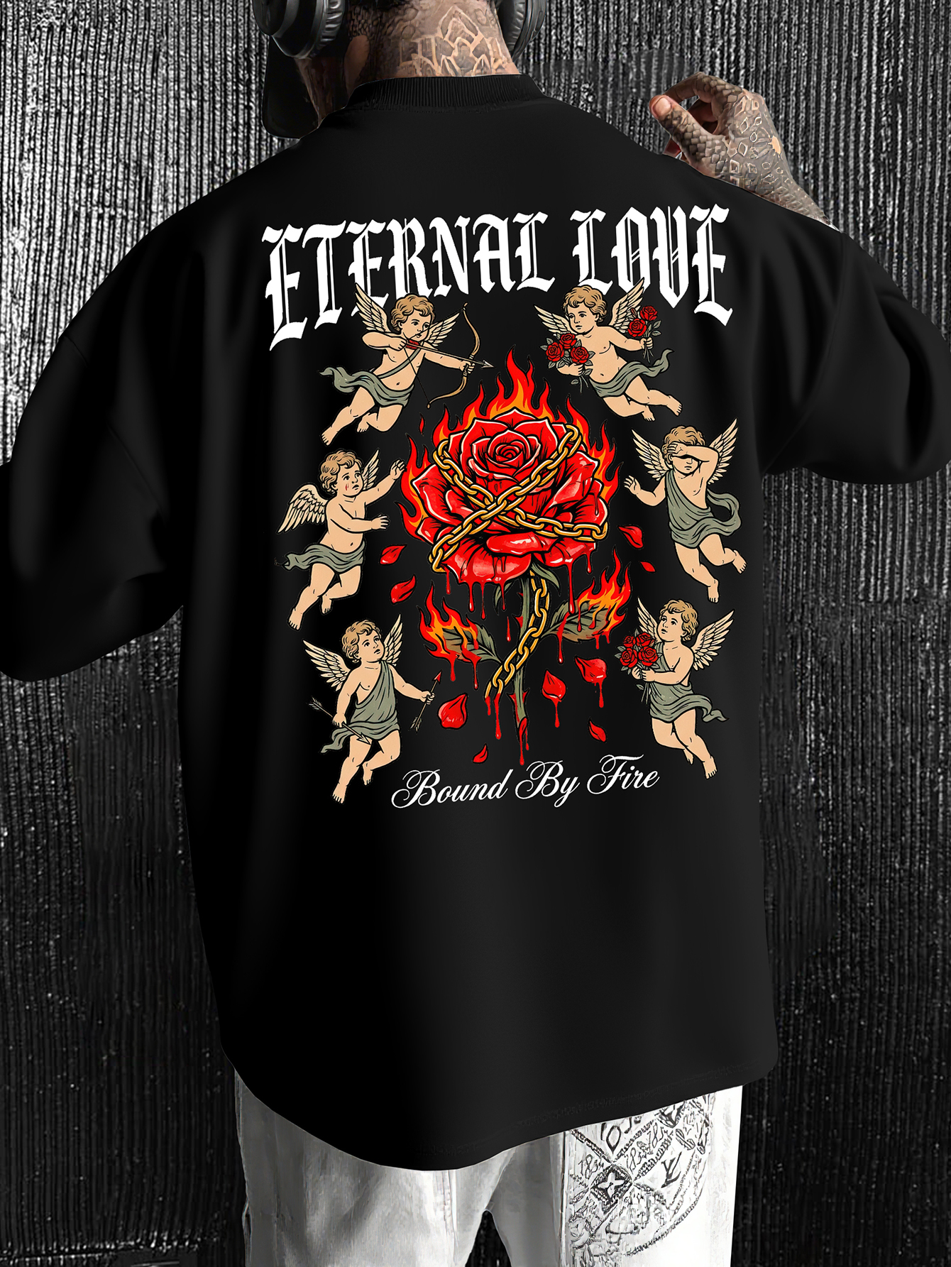 Men's Oversized Gothic Streetw - Gothic Streetwear Brand บทวิจารณ์และราคา