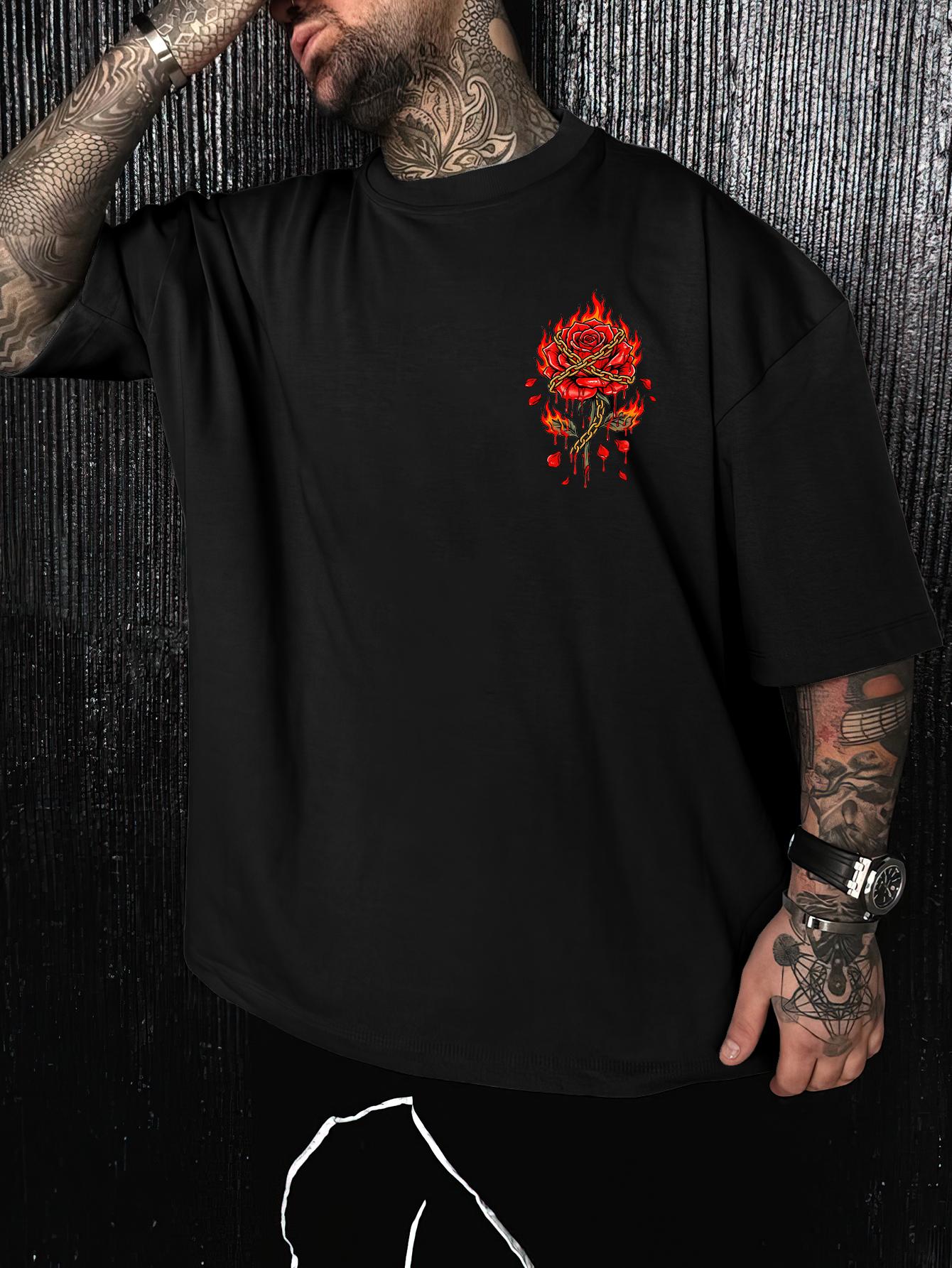 Men's Oversized Gothic Streetw - Gothic Streetwear Brand บทวิจารณ์และราคา