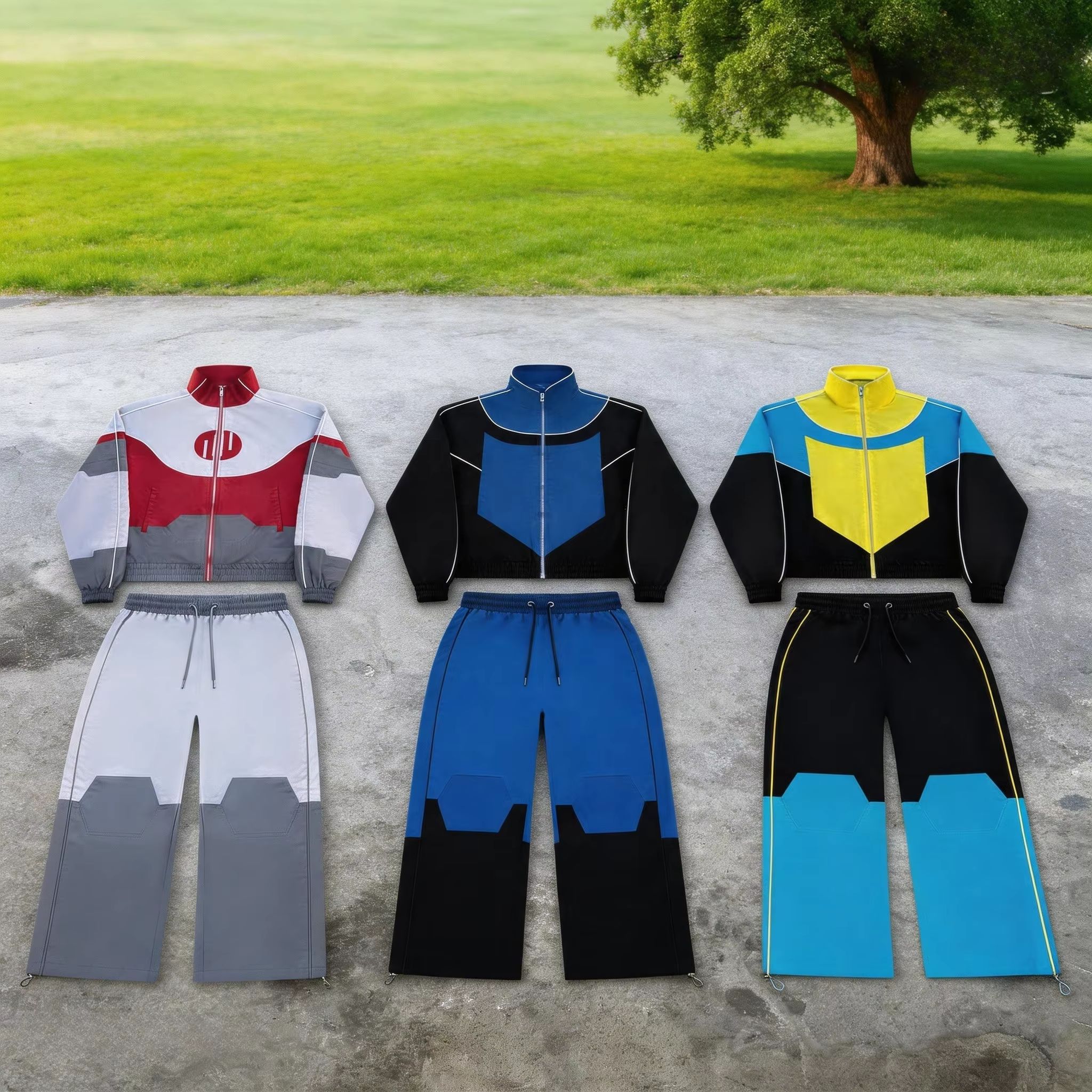 Y2K Fashion Anime Design 2 Pie - Streetwear Zipper บทวิจารณ์และราคา