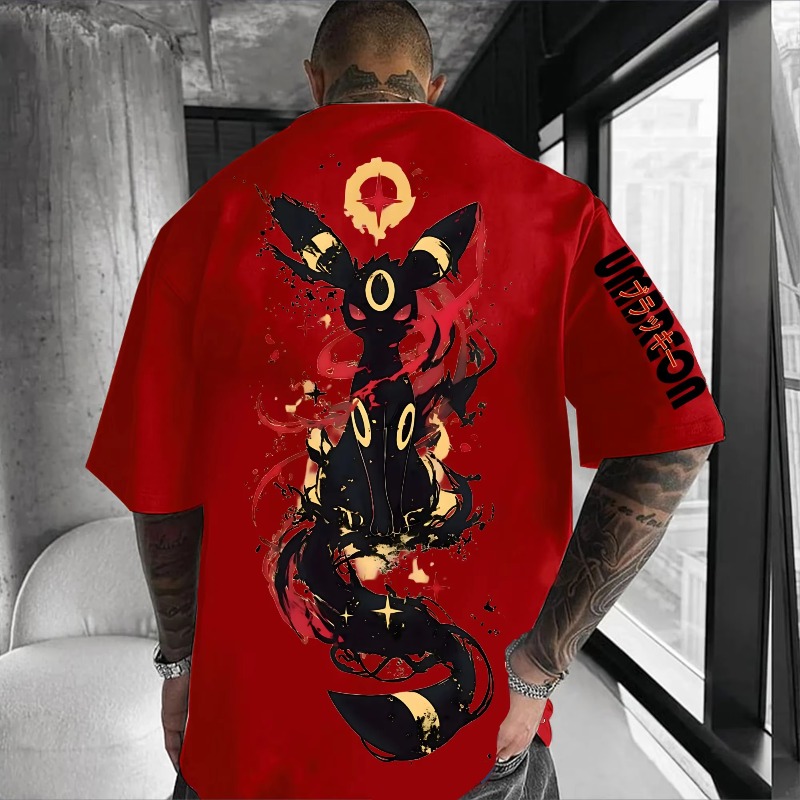Pokémon Co-branded Print T-shi - Good Streetwear Brand บทวิจารณ์และราคา