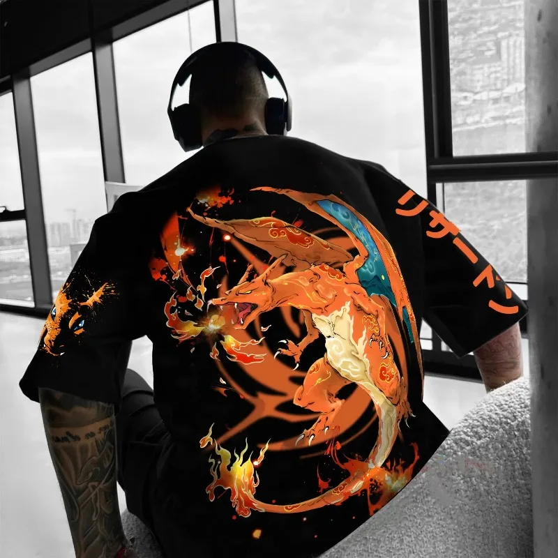 Pokémon Co-branded Print T-shi - Good Streetwear Brand บทวิจารณ์และราคา