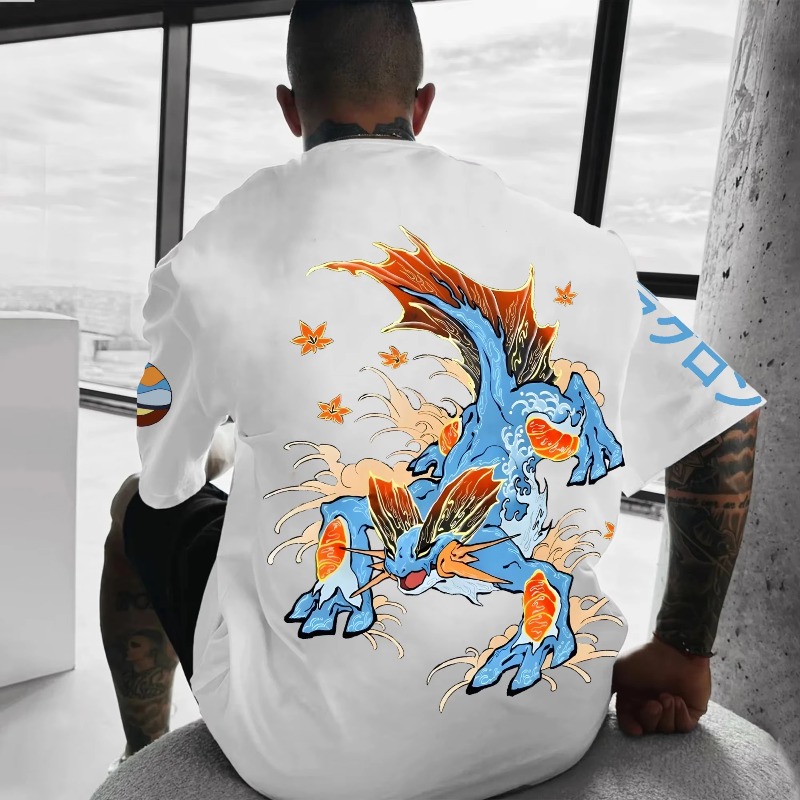 Pokémon Co-branded Print T-shi - Good Streetwear Brand บทวิจารณ์และราคา