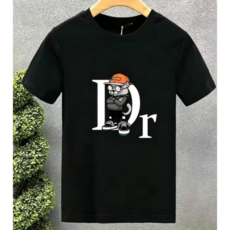 Fashion Brand Print Man T-shir - Streetwear Brand Tees บทวิจารณ์และราคา