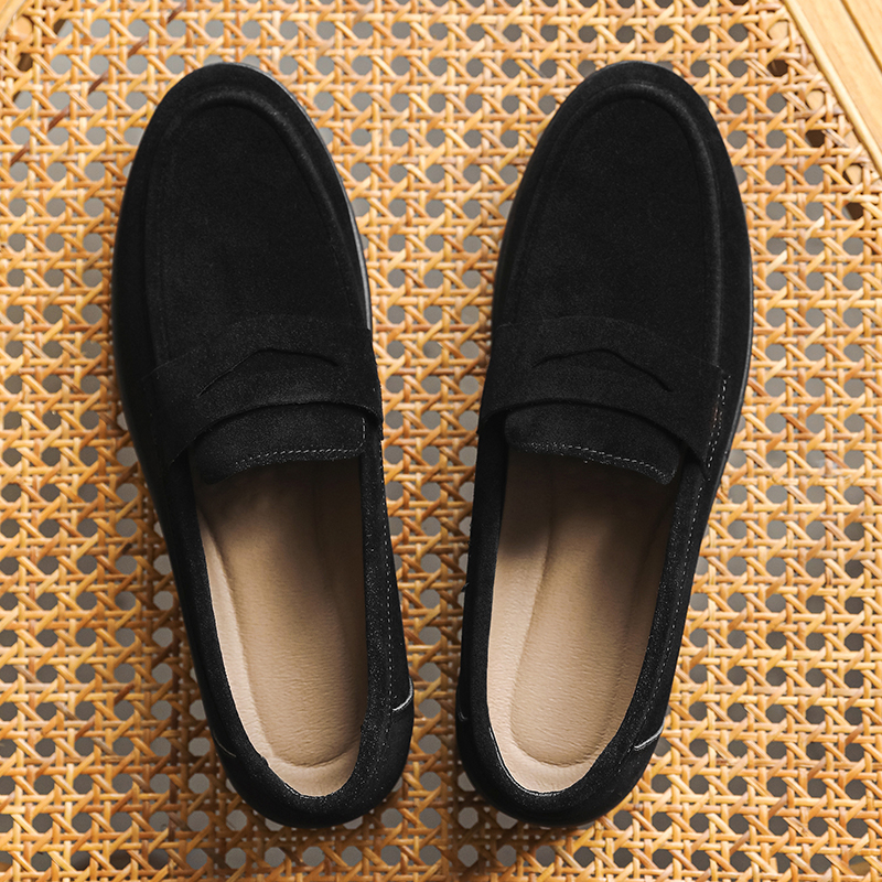 Genuine Leather Men Casual Sho - Streetwear Brand Luxury บทวิจารณ์และราคา