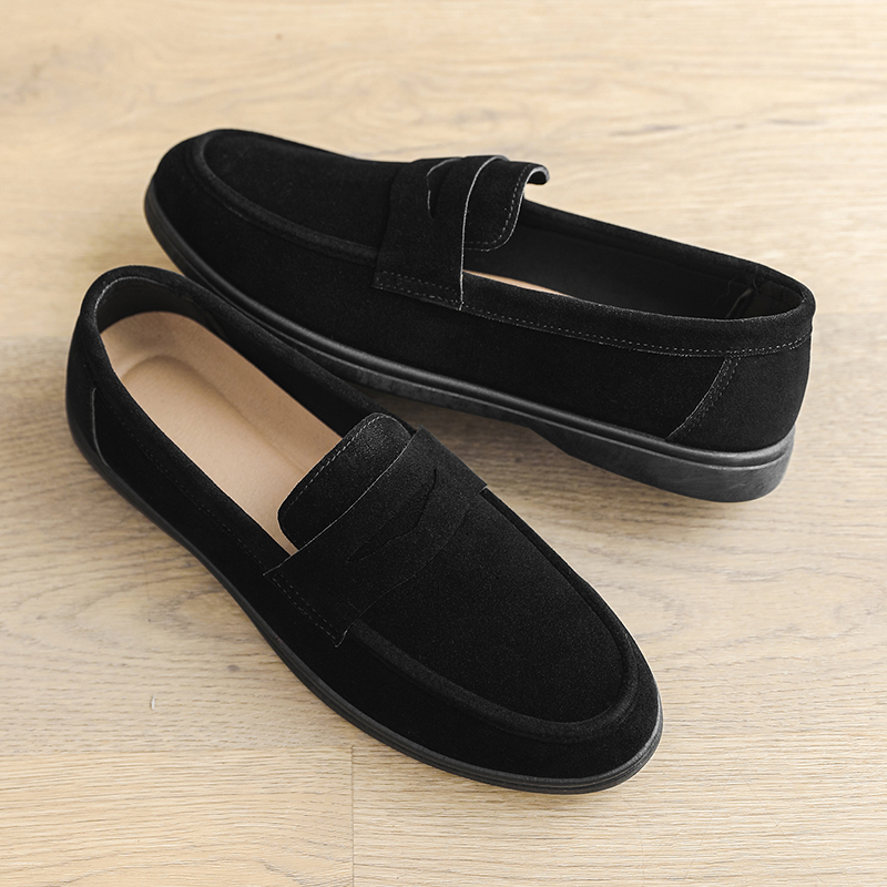 Genuine Leather Men Casual Sho - Streetwear Brand Luxury บทวิจารณ์และราคา