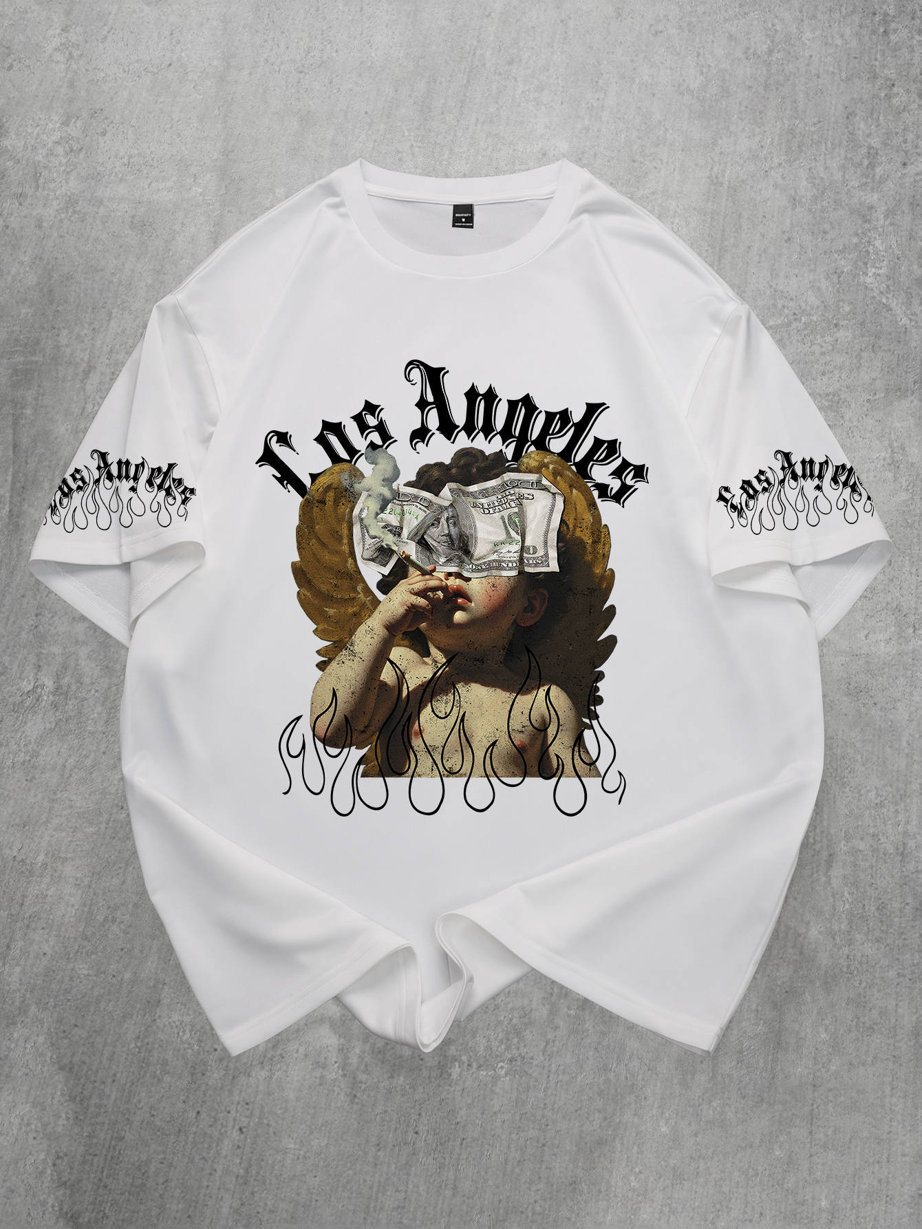 Men's Oversized Los Angeles Go - Gothic Streetwear Brand บทวิจารณ์และราคา