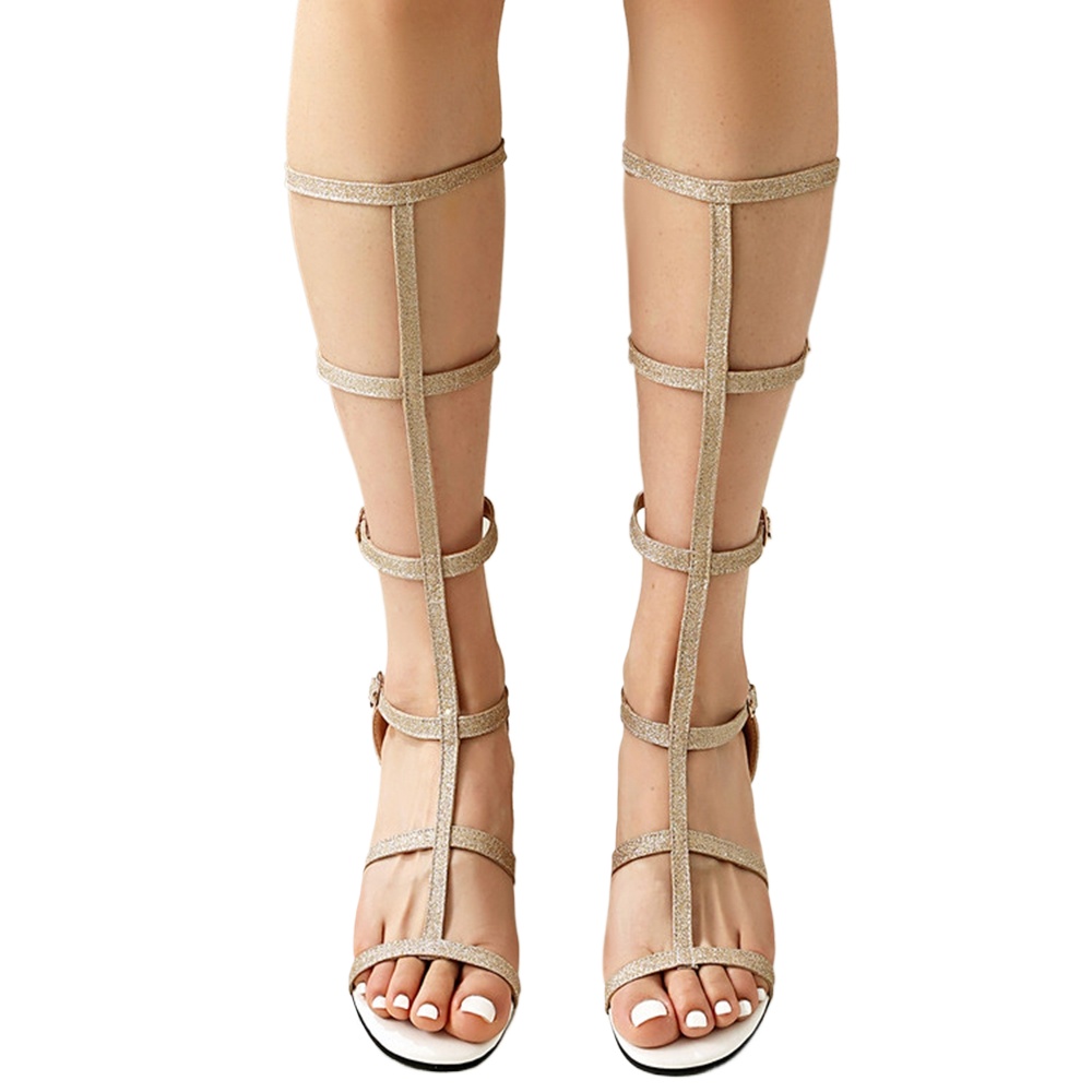 Ladies Strappy Gladiator Sanda - Streetwear Zipper บทวิจารณ์และราคา