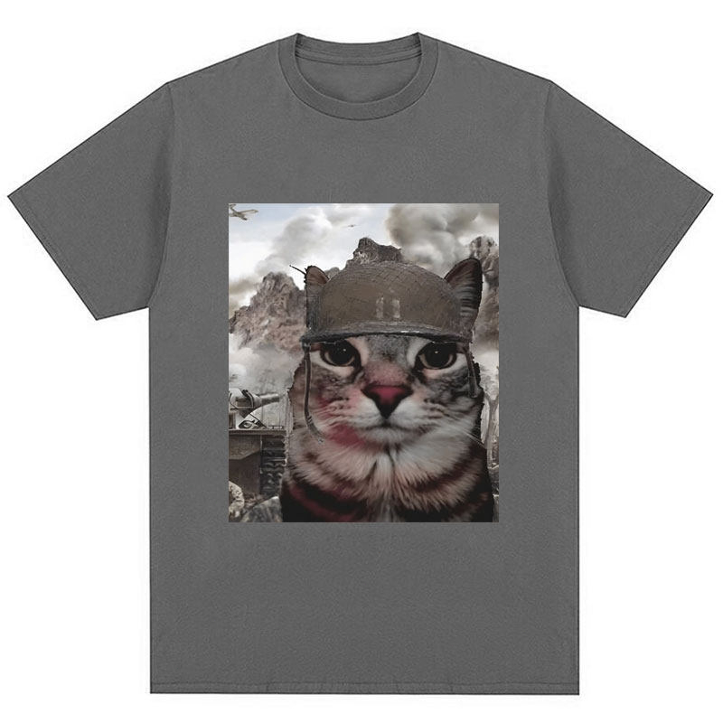 Thousand Yard Stare Cat Summer - Streetwear Brand Cat บทวิจารณ์และราคา