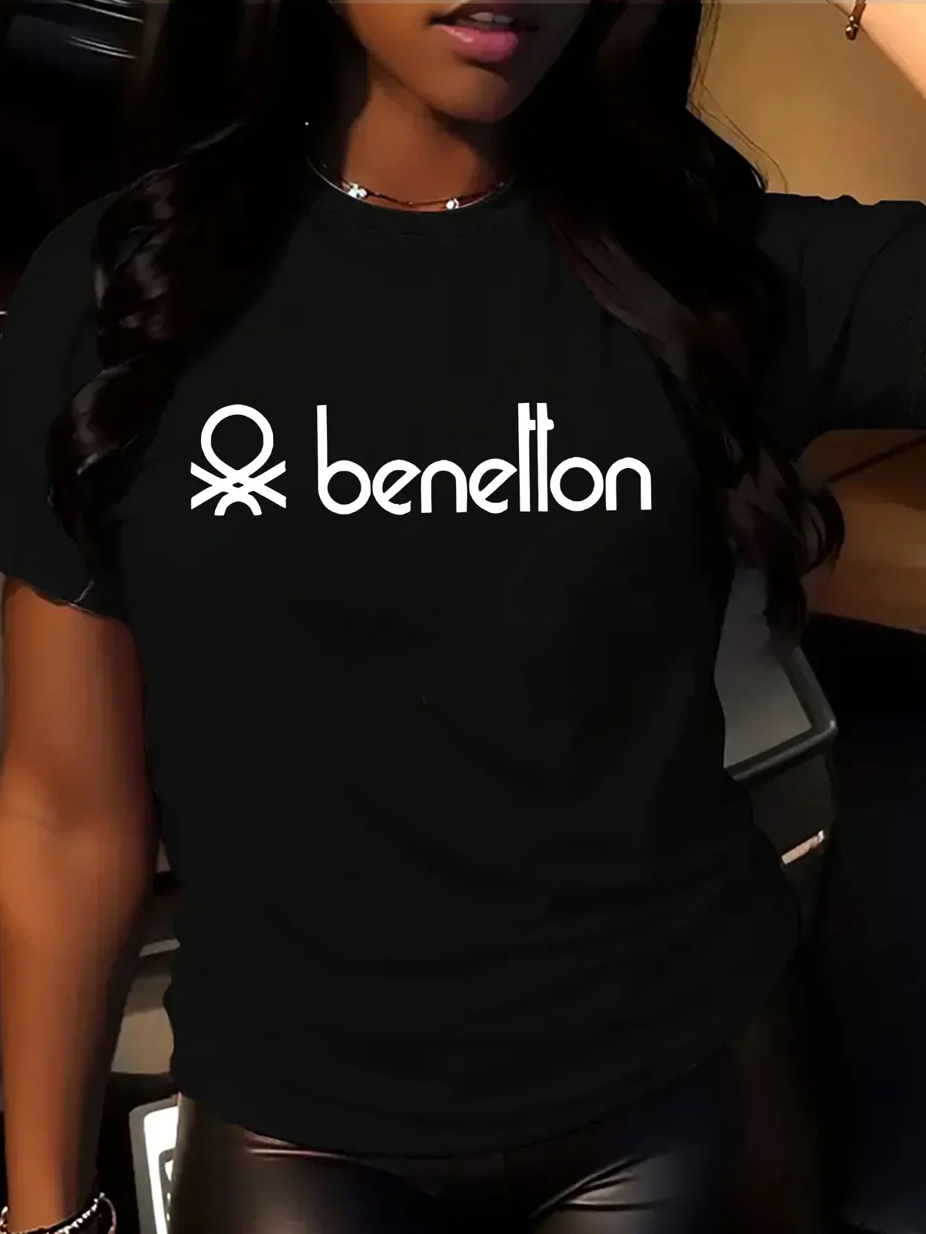 Benelton Graphic Print Women'S - Streetwear Brand Tees บทวิจารณ์และราคา