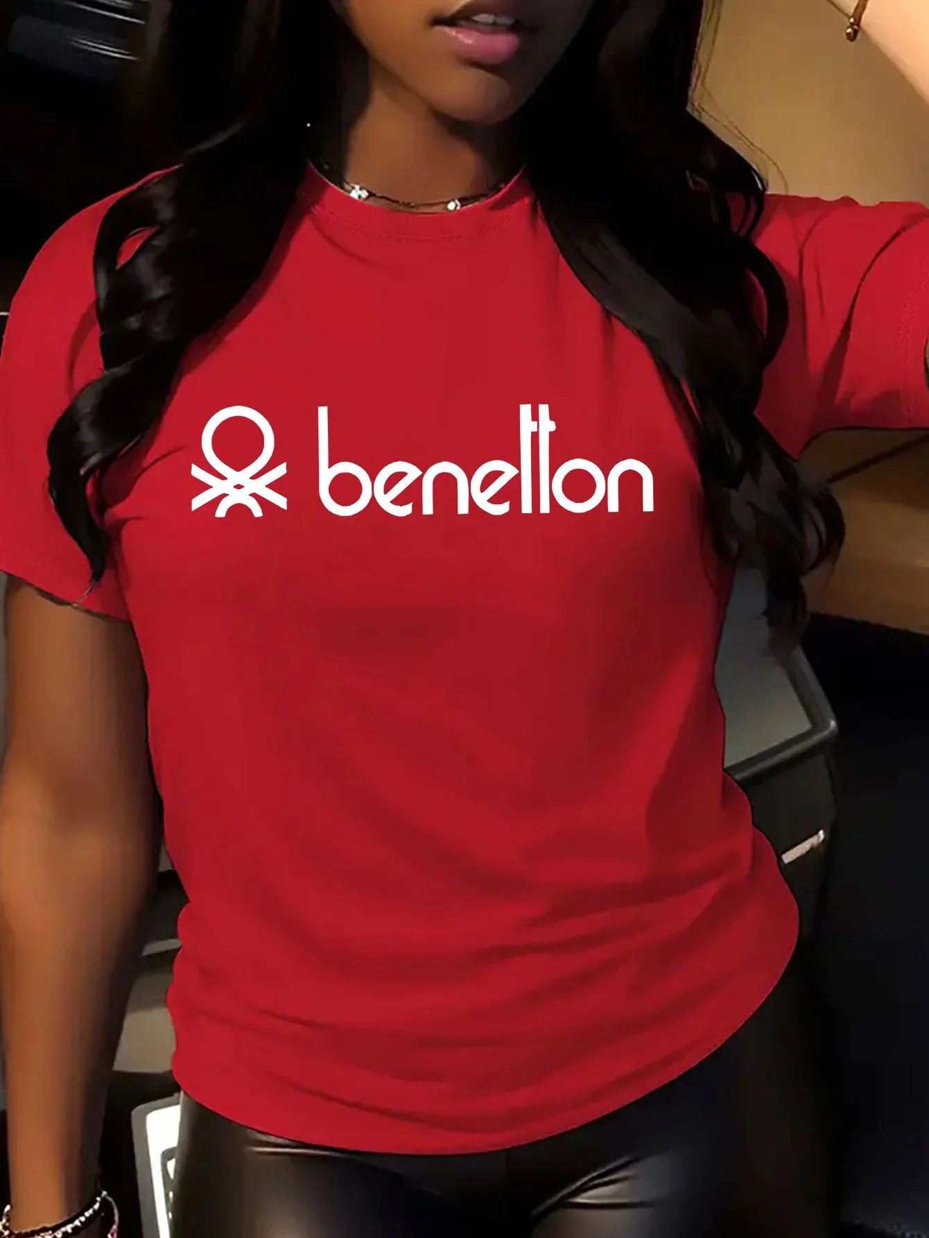 Benelton Graphic Print Women'S - Streetwear Brand Tees บทวิจารณ์และราคา