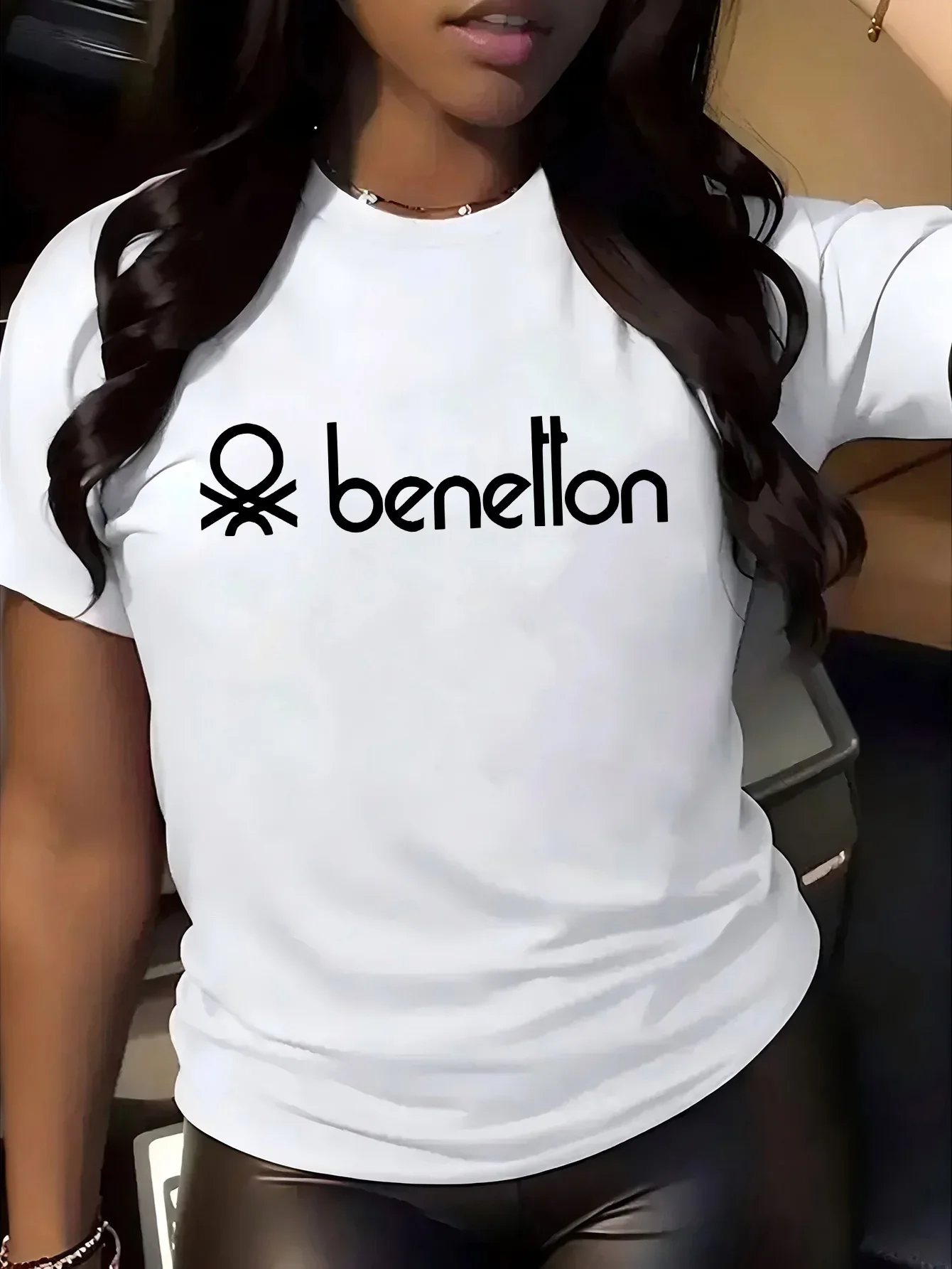 Benelton Graphic Print Women'S - Streetwear Brand Tees บทวิจารณ์และราคา