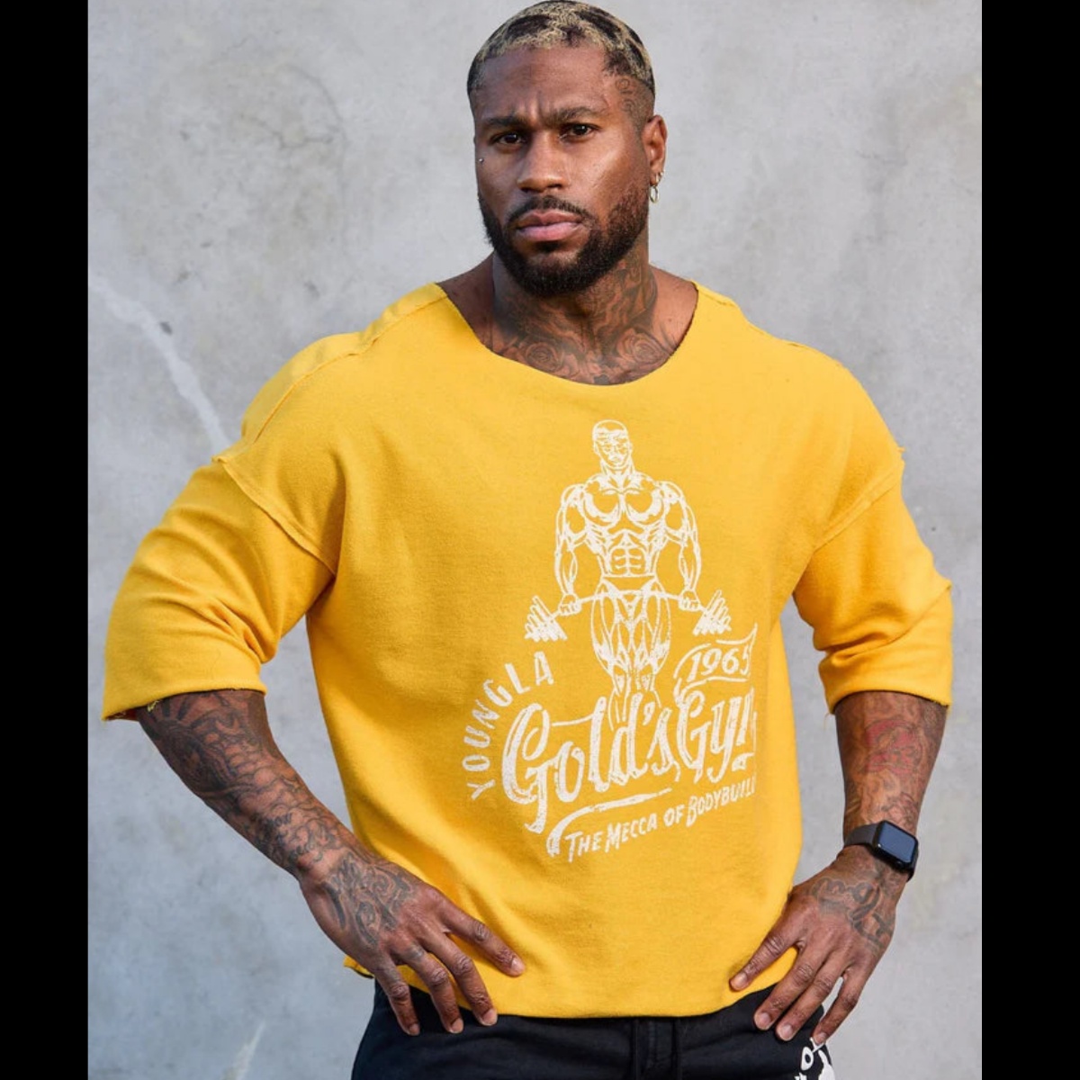 Yellow Gym Training Sports Bra - Streetwear Brand Tees บทวิจารณ์และราคา