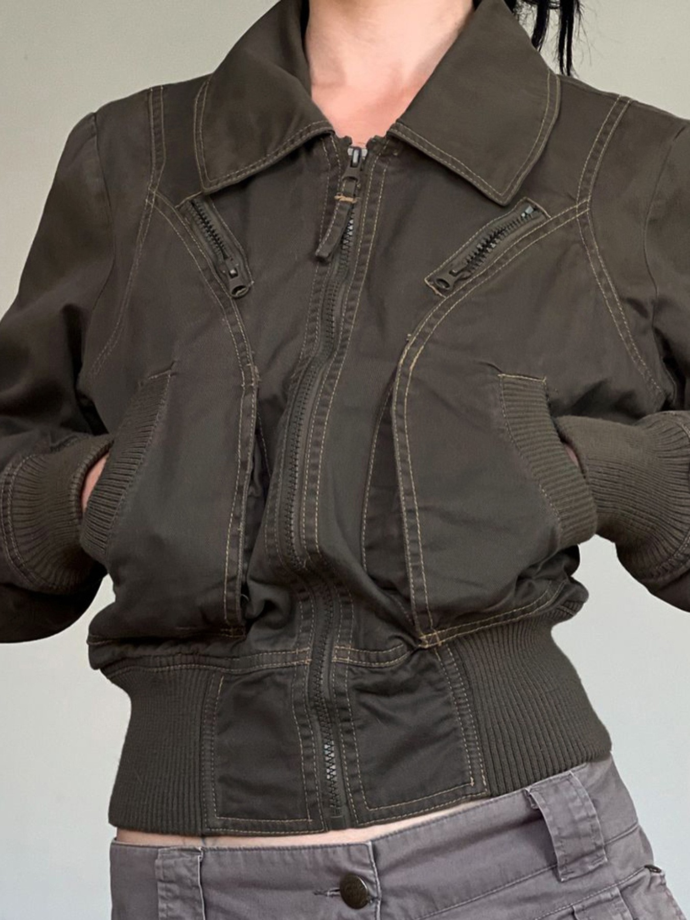 Summer Men's Clothing Slim Fit - Streetwear Zipper บทวิจารณ์และราคา