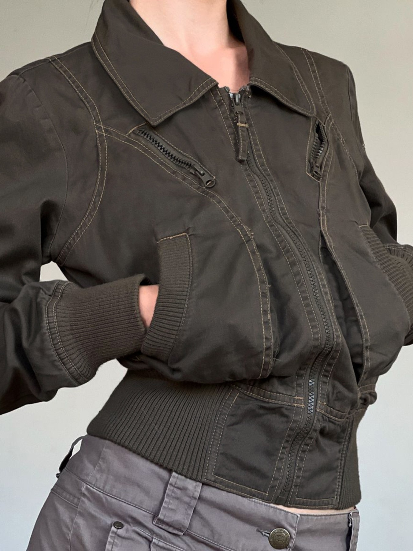 Summer Men's Clothing Slim Fit - Streetwear Zipper บทวิจารณ์และราคา