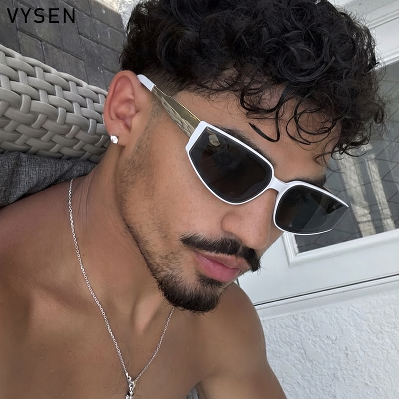 Y2K Punk 90S Sunglasses Men 20 - Streetwear Brand Cat บทวิจารณ์และราคา