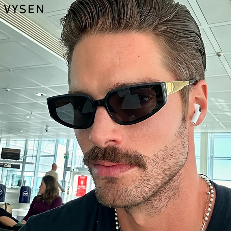 Y2K Punk 90S Sunglasses Men 20 - Streetwear Brand Cat บทวิจารณ์และราคา