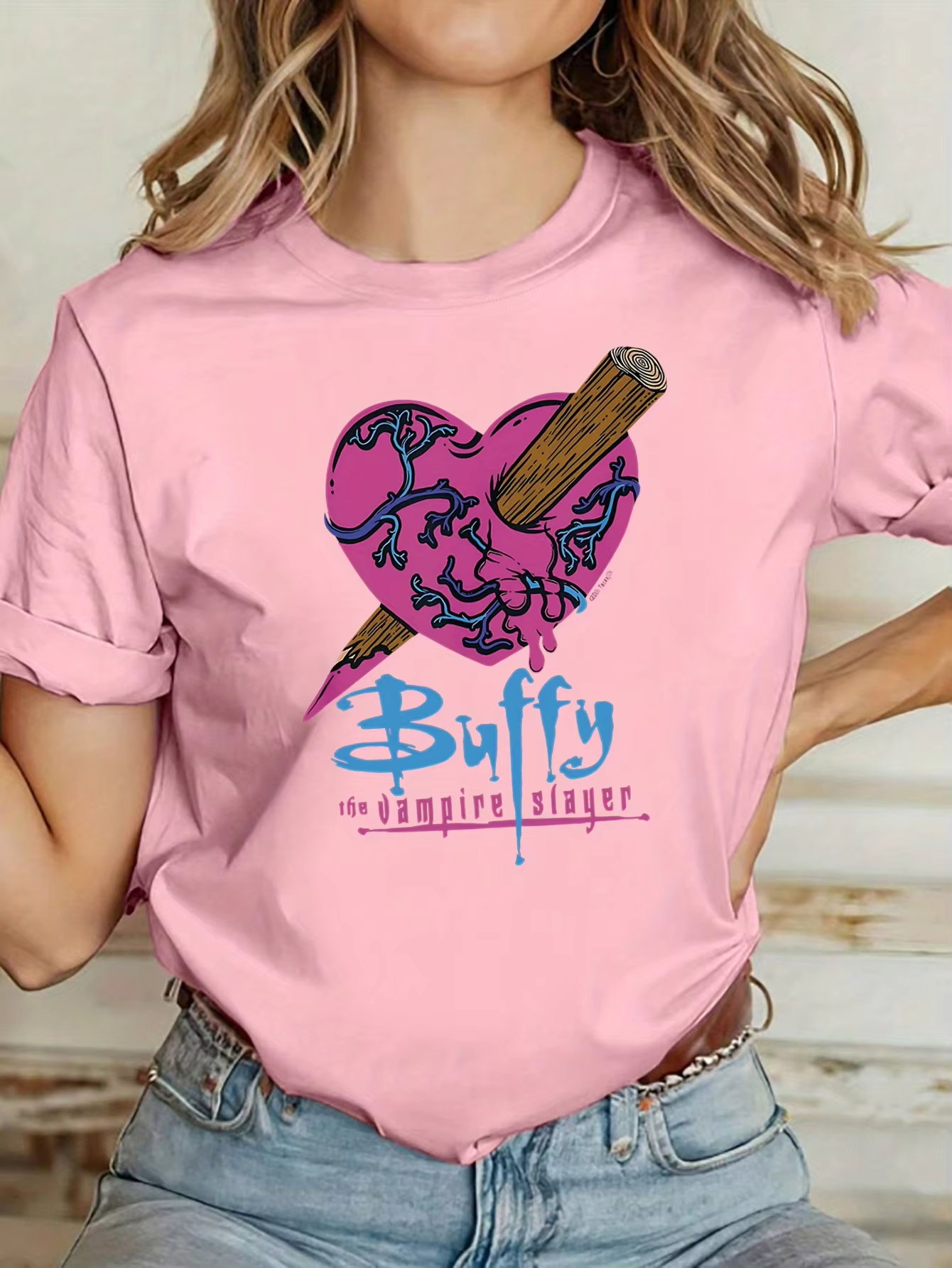 Leisure Fashion Short Sleeve T - Streetwear Brand Heart บทวิจารณ์และราคา