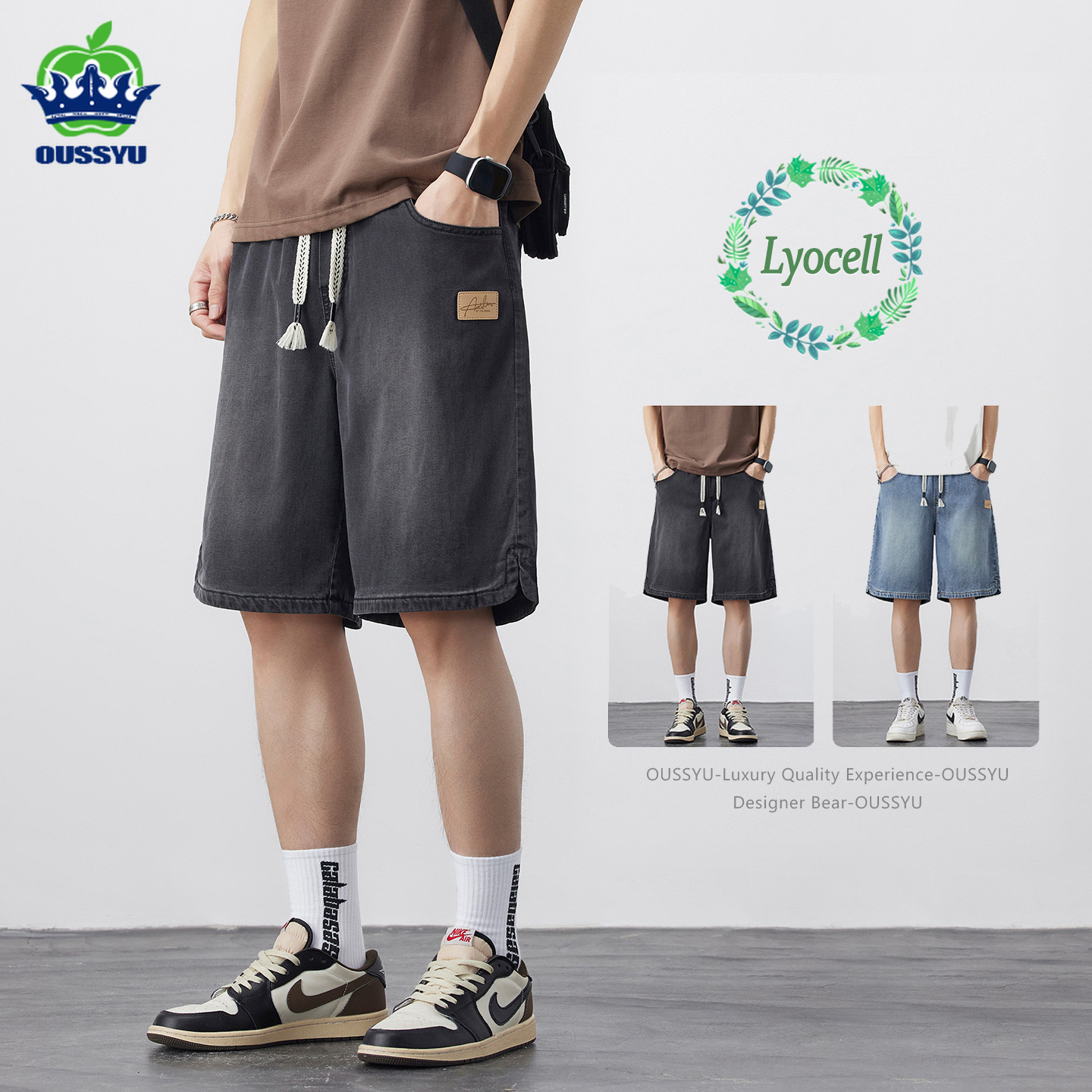 Brand Clothing Summer Thin Men - Streetwear Brand Jorts บทวิจารณ์และราคา